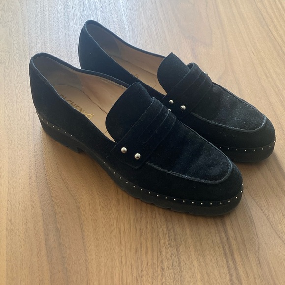 Italian Suede Leather Loafers - Size - Picture 1 of 5